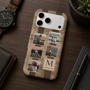 Photos For Mom Or Dad On Wood Pattern iPhone 17 Pro Max Case