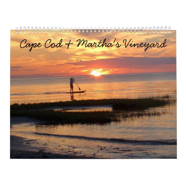 Photos from Cape Cod and Martha's Vineyard Calendar (Cover)
