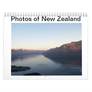 Photos of New Zealand Calendar
