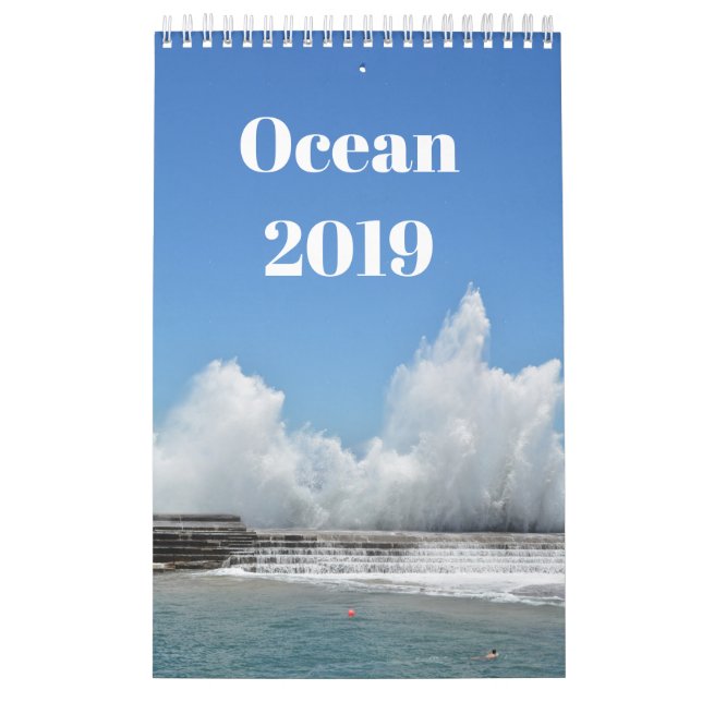 Photos of the ocean calendar (Cover)
