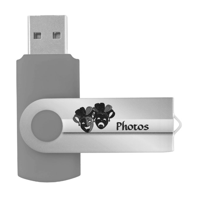 Photos or Files Theater Theme Flash Drive (Opened)