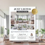 Photos Real Estate New Home Editable Listing Flyer<br><div class="desc">Showcase your property with our "Photos Real Estate New Home Editable Listing Flyer"! Designed in a modern, clean style, this flyer is perfect for attracting potential buyers. It features ample space for high-quality photos and essential property details, making it easy to highlight the home's best features. Fully editable, you can...</div>