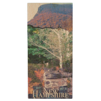 Photoscenic New Hampshire Wood Flash Drive