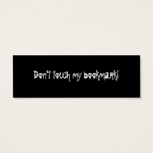 Photoshoot Bookmark (Back)