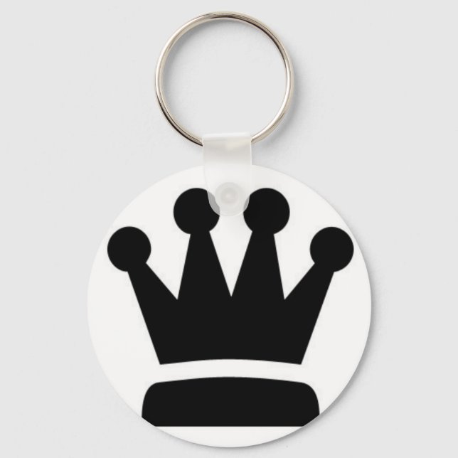 photoshop-king-crown logo-icon1 keychain (Front)