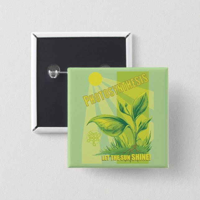 Photosynthesis Button (Front & Back)