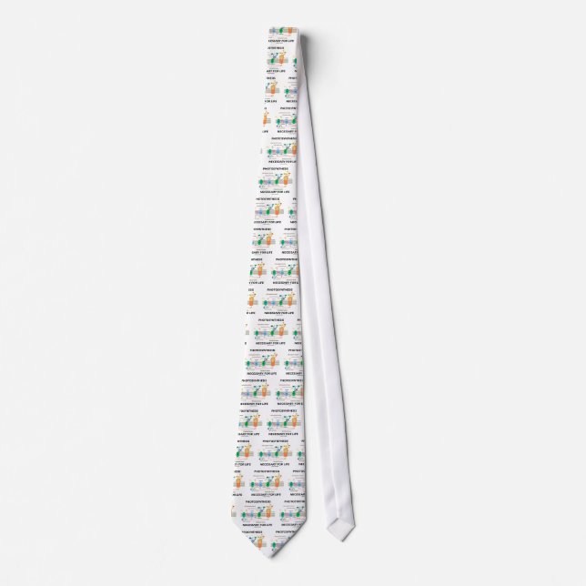 Photosynthesis Necessary For Life Neck Tie (Front)