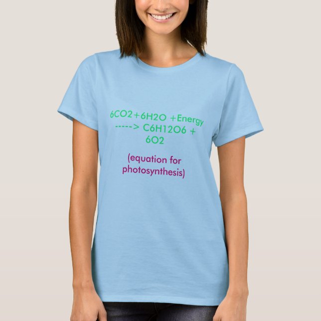 photosynthesis t-shirt (Front)
