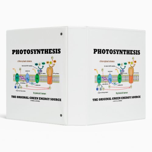 Photosynthesis The Original Green Energy Source 3 Ring Binder