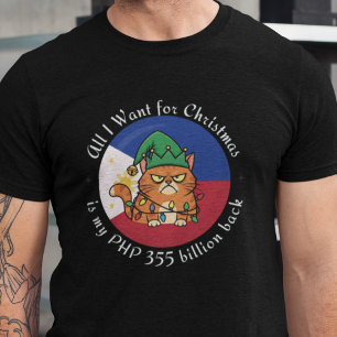 PHP 355 Billion Christmas Philippines Corruption T-Shirt