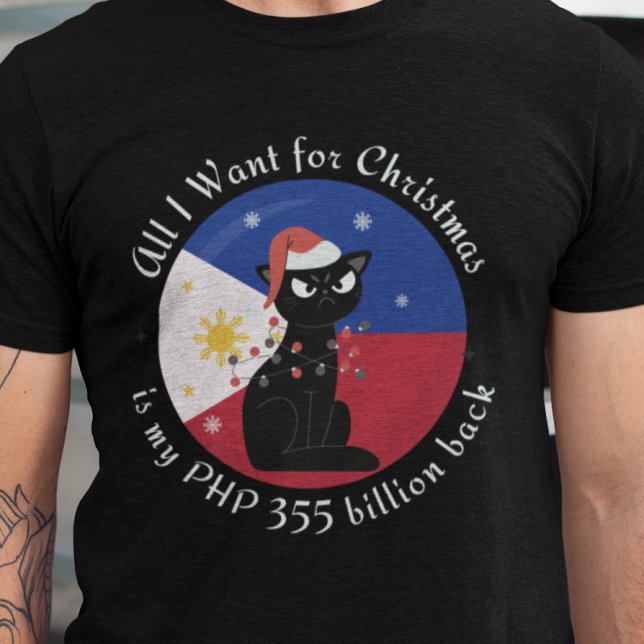PHP 355 Billion Christmas Tee Philippines Corrupti (Creator Uploaded)