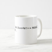 PHP Hello World! conditional code mug (Front Right)