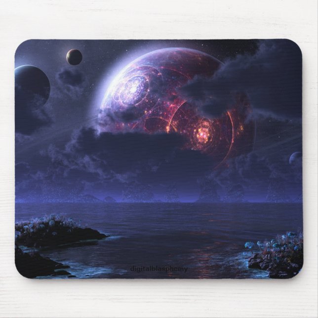 Phraxis Moon Mousepad (Front)