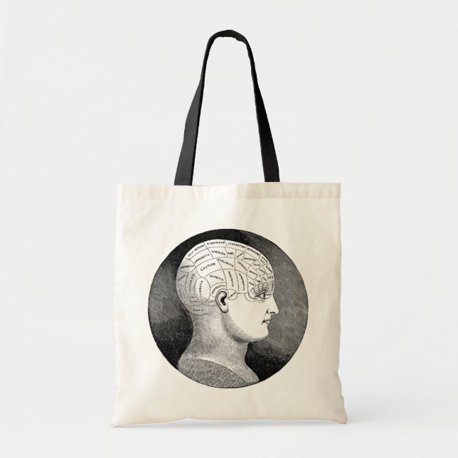 Phrenology Tote Bag (Front)