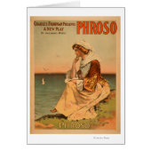 Phroso Woman at Beach Theatrical Poster (Front)