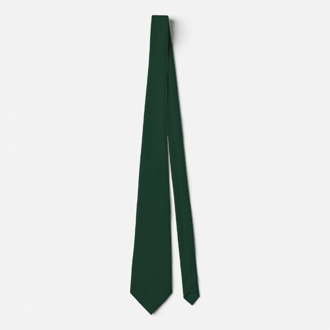 Phthalo Green Neck Tie (Front)