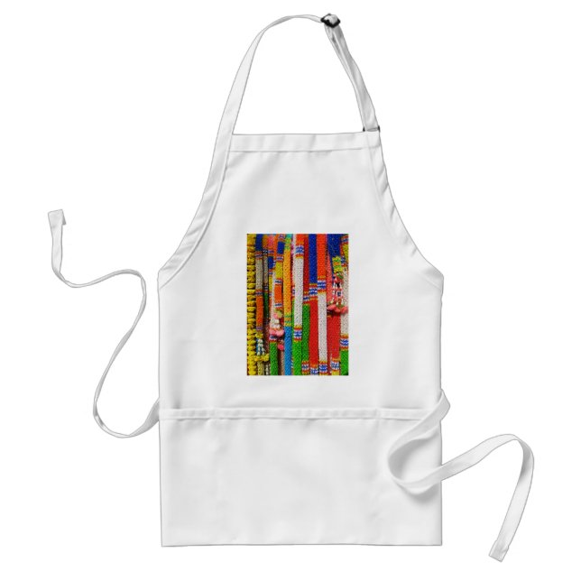 Phuang Maalai - Thai Floral Garland Adult Apron (Front)