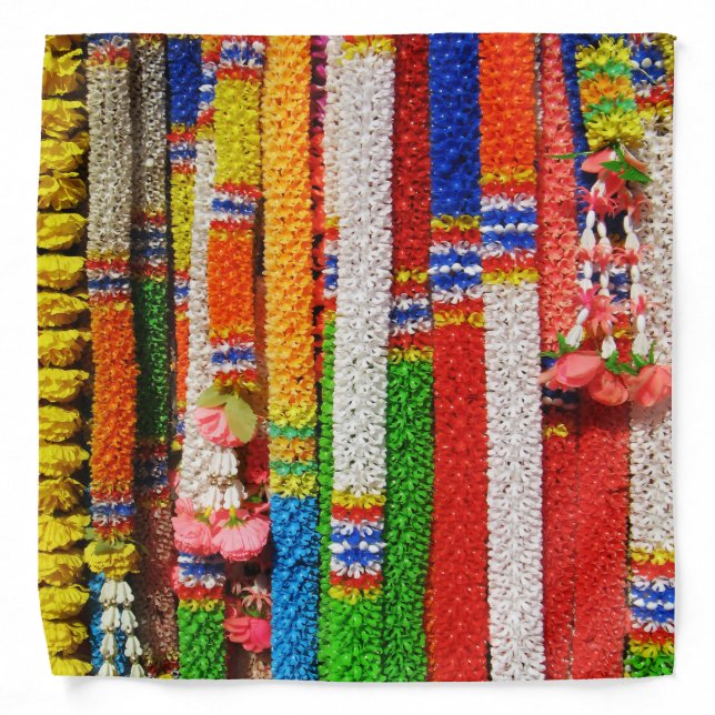 Phuang Maalai - Thai Floral Garland Bandana (Front)