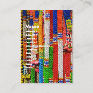 Phuang Maalai - Thai Floral Garland Business Card