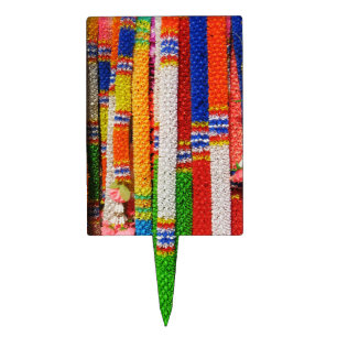 Phuang Maalai - Thai Floral Garland Cake Topper