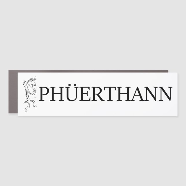 Phuerthann car magnet (Front)