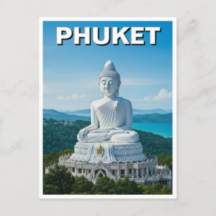Phuket Big Buddha Thailand Postcard