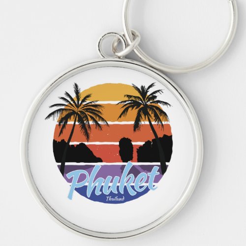 Phuket Key Rings Phuket Thailand Keychain