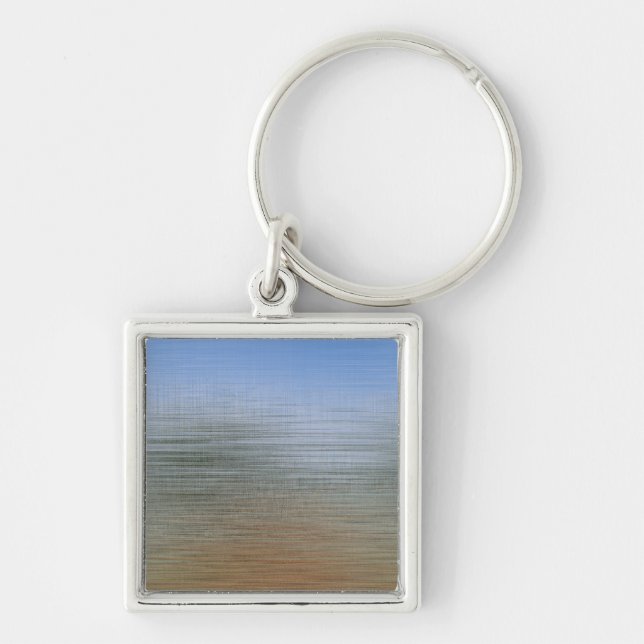 Phuket Pier Abstract In Color, 2017  SVP Images Keychain (Front)