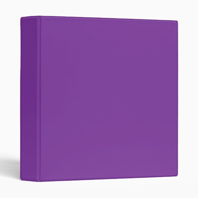 Phuket Purple Royal Violet Indigo Binder (Front/Spine)