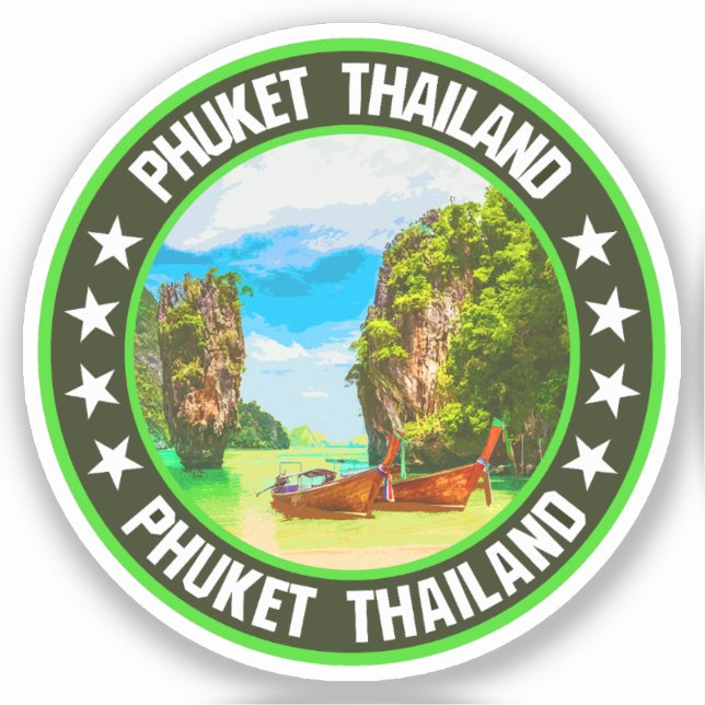 Phuket                                             sticker (Front)