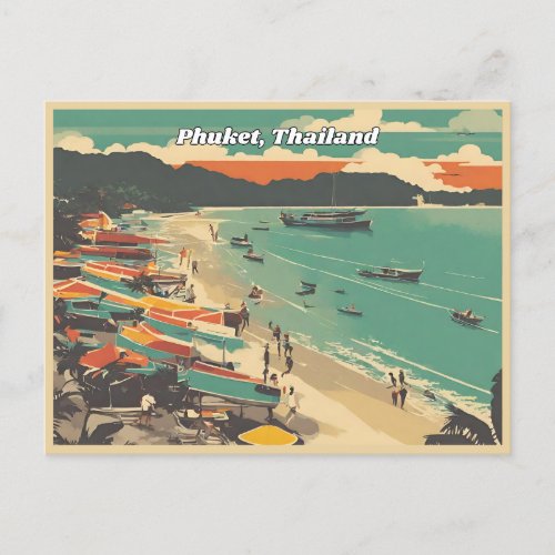 Phuket Thailand Postcard