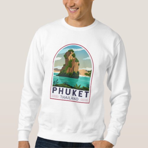 Phuket Thailand Retro Sweatshirt