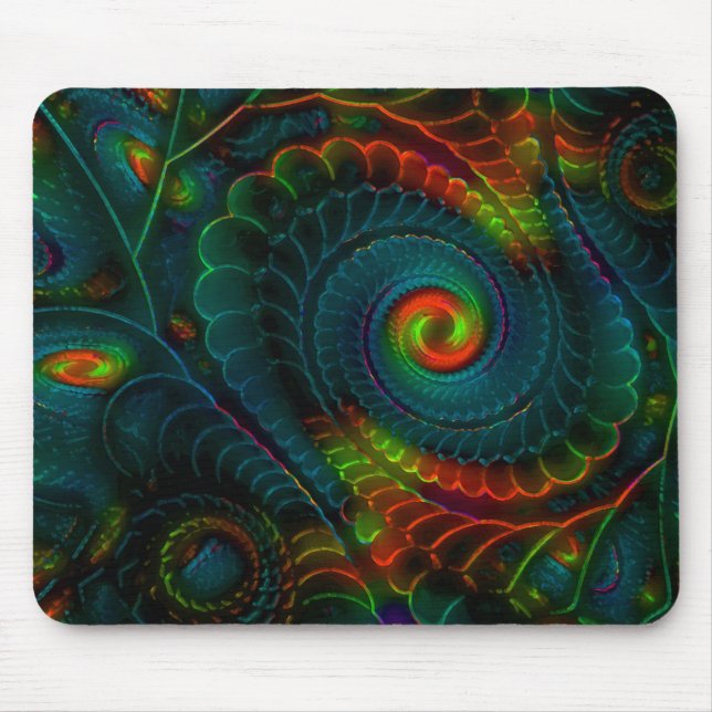 Phun Fractal Mouse Pad (Front)
