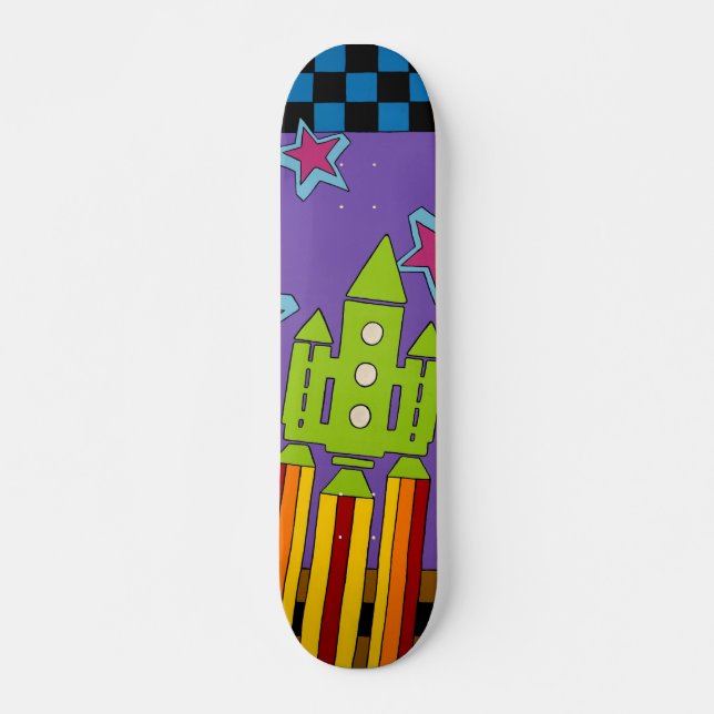 "Phunky Ryde" Skateboard (Front)