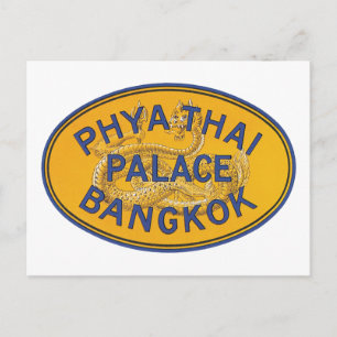 Phya Thai Palace Bangkok Postcard