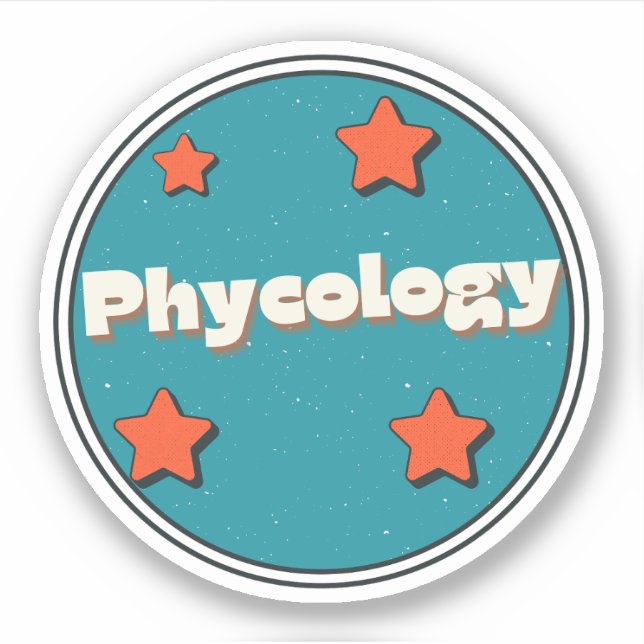 Phycology Sticker (Front)