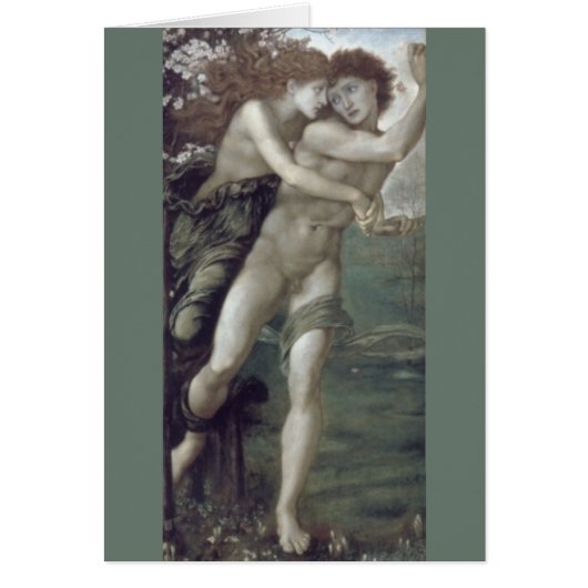 "Phyllis and Demophoon", by Edward Burne-Jones Cards (Front)