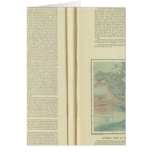 Physical Chart of the Atlantic Ocean continued Cards (Front)