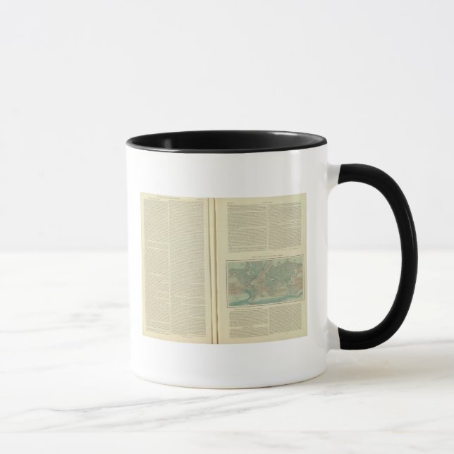 Physical Chart of the Atlantic Ocean continued Mug (Right)