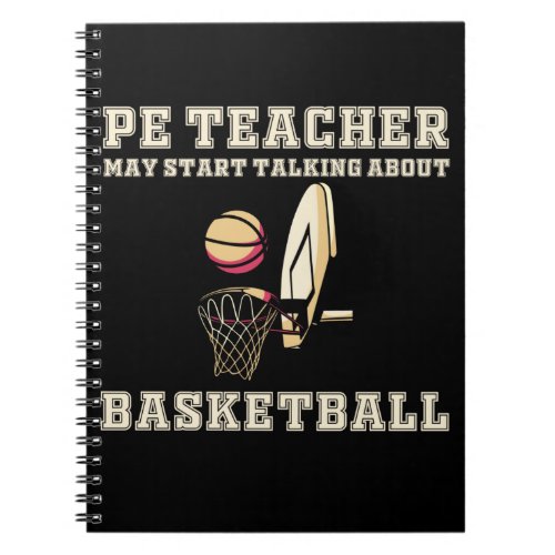 Physical Education Teacher Basketball Teaching Notebook