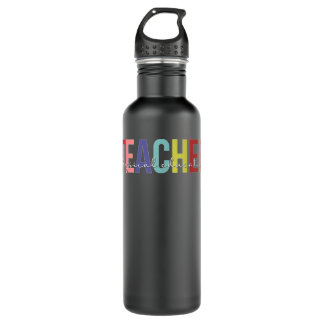 Physical Education Teacher Boho PE Teacher Stainless Steel Water Bottle
