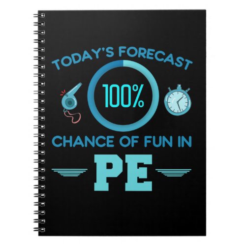 Physical Education Teacher Educator Humor Notebook