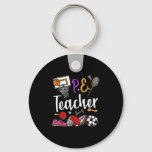 Physical Education Teacher Proud Pe Teacher Srts C Keychain