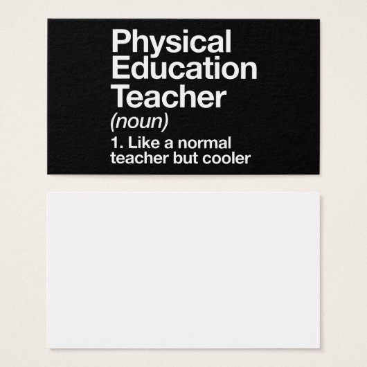 physical education teacher t-shirts (Front & Back)