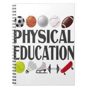 Physical Education Vintage Gift For Sport Lovers Notebook