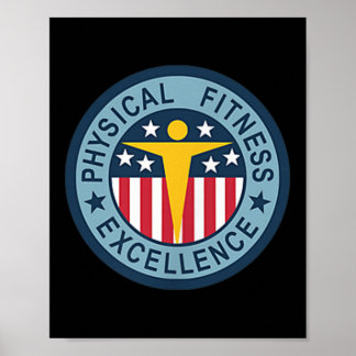 Physical Fitness Badge - Us Army Poster