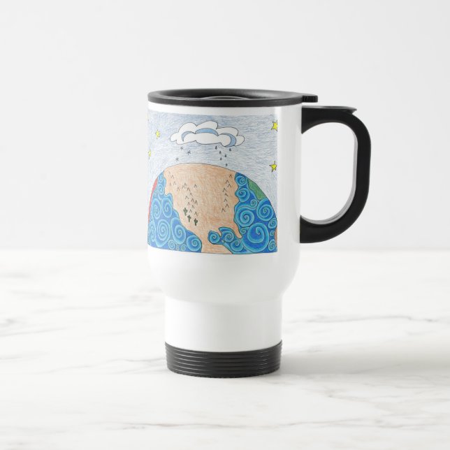 physical geography travel mug (Right)