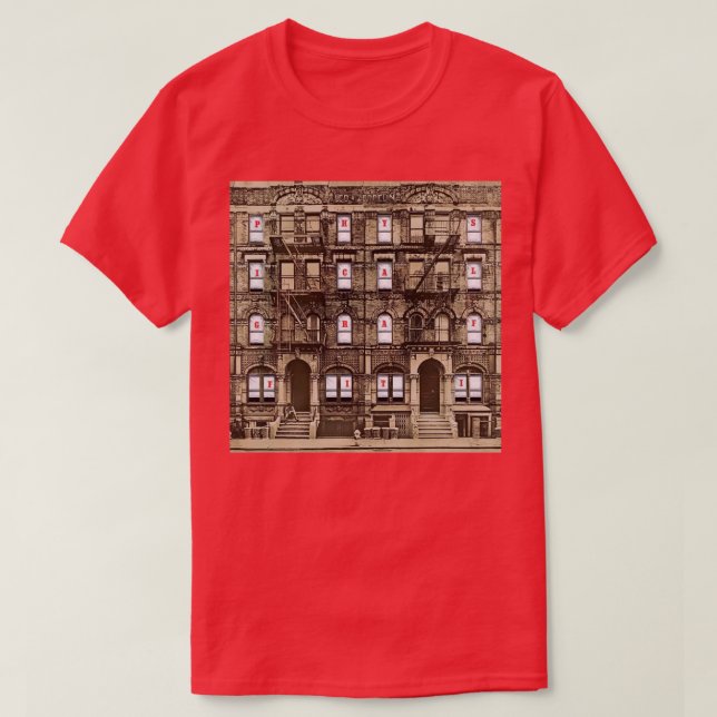 Physical Graffiti HQ T-Shirt (Design Front)