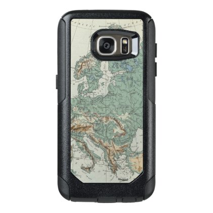 Physical Map of Europe OtterBox Samsung Galaxy S7 Case