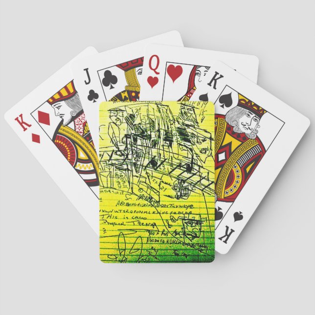 PHYSICAL TENDON POKER CARDS (Back)